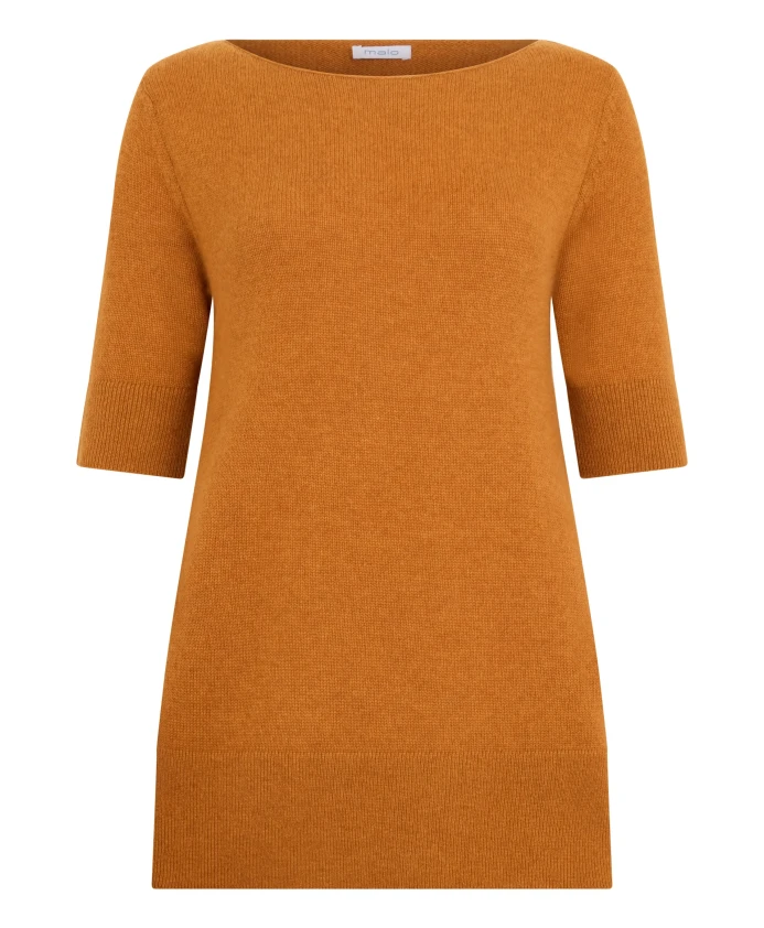 Свитер с круглым вырезом Malo, оранжевый
Свитер с круглым вырезом Malo, оранжевый