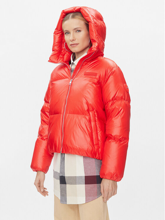 Пуховик свободного кроя Tommy Hilfiger, красный
Пуховик свободного кроя Tommy Hilfiger, красный
