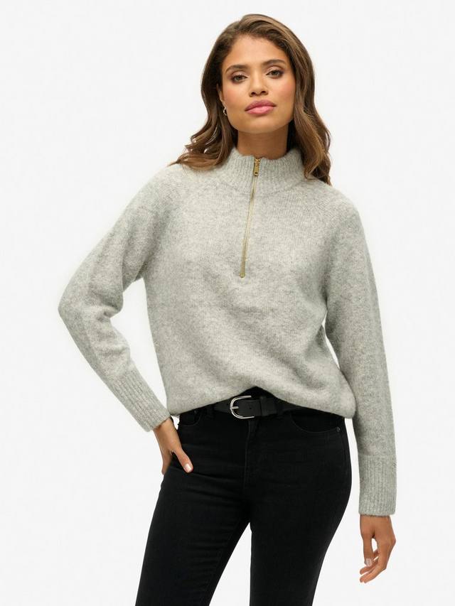 Браш 1/2 зип джемпер Superdry, Light Grey Twist
Браш 1/2 зип джемпер Superdry, Light Grey Twist