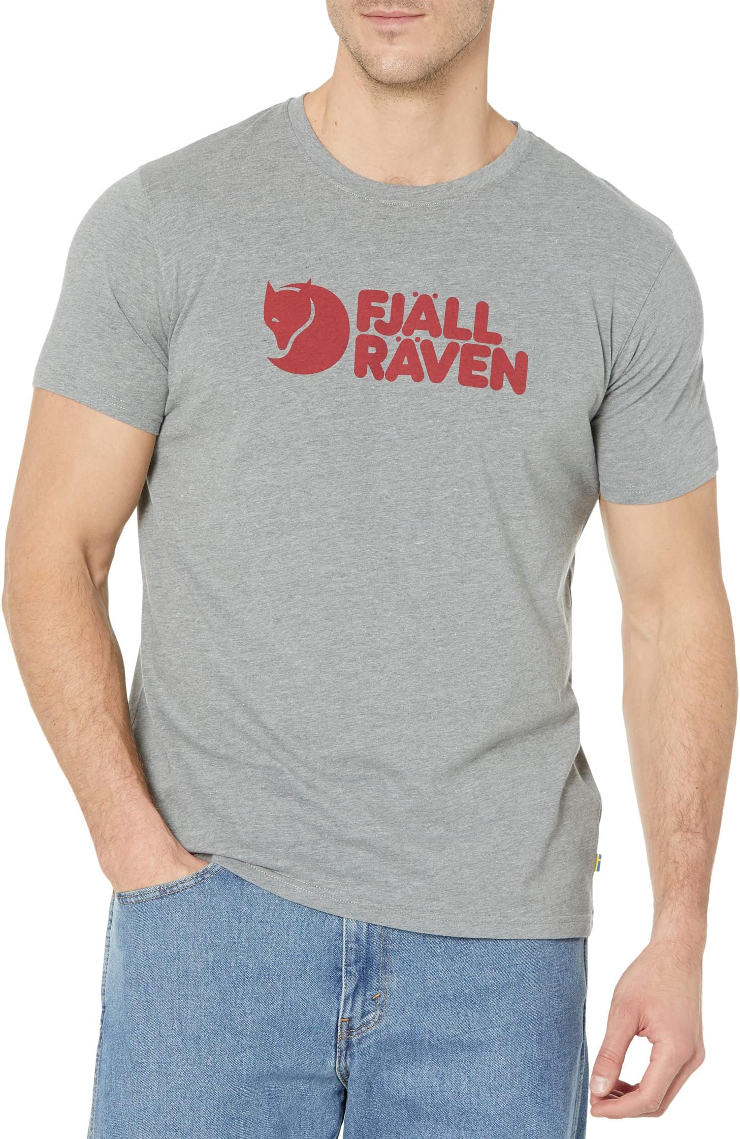 Футболка Fjällräven Logo T-Shirt, цвет Grey Melange
Футболка Fjällräven Logo T-Shirt, цвет Grey Melange