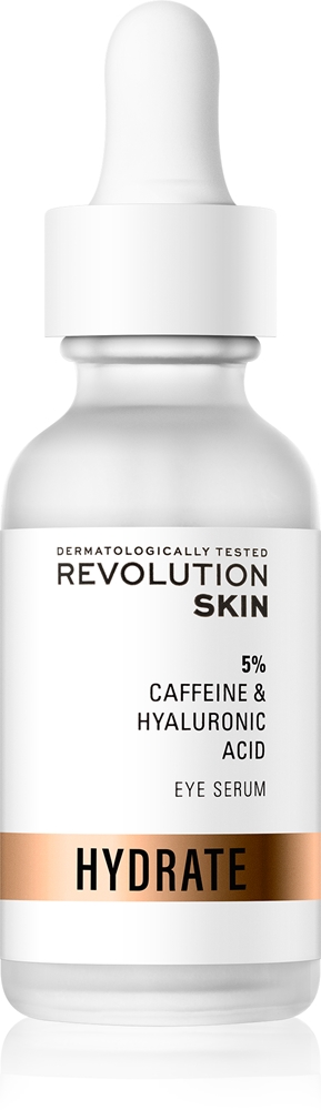 Раствор кофеина 5% + сыворотка для глаз с гиалуроновой кислотой Revolution Skincare, 30 мл
Раствор кофеина 5% + сыворотка для глаз с гиалуроновой кислотой Revolution Skincare, 30 мл