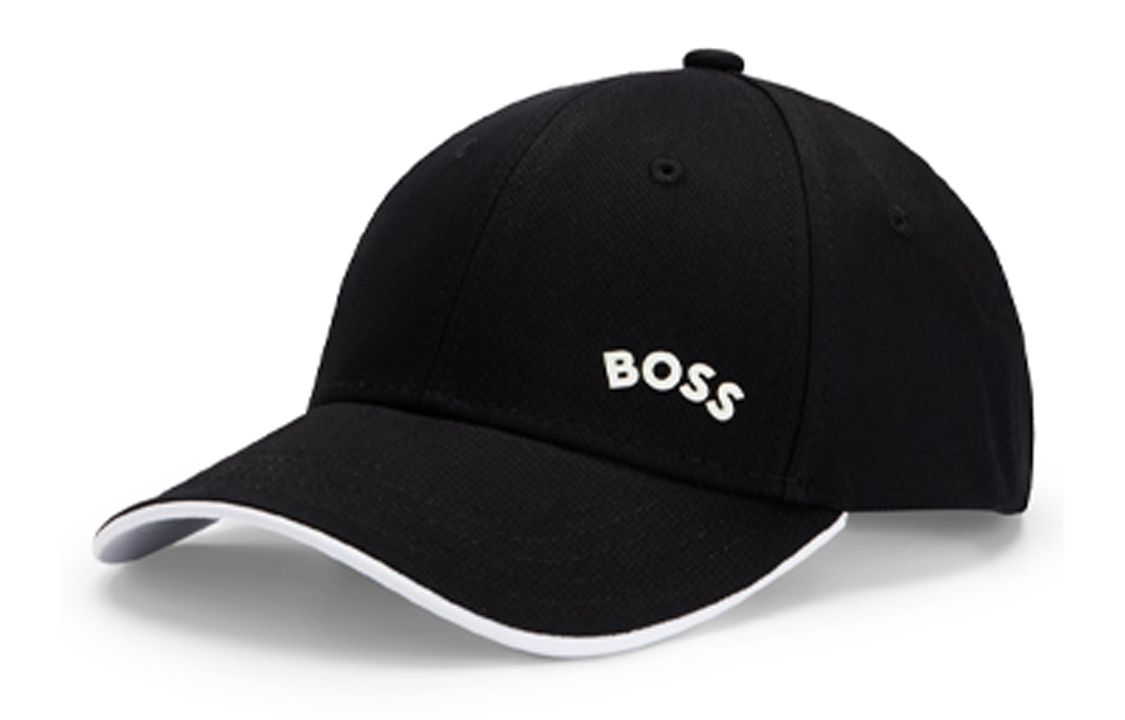 HUGO BOSS Бейсболка мужская черная, Black 
HUGO BOSS Бейсболка мужская черная, Black