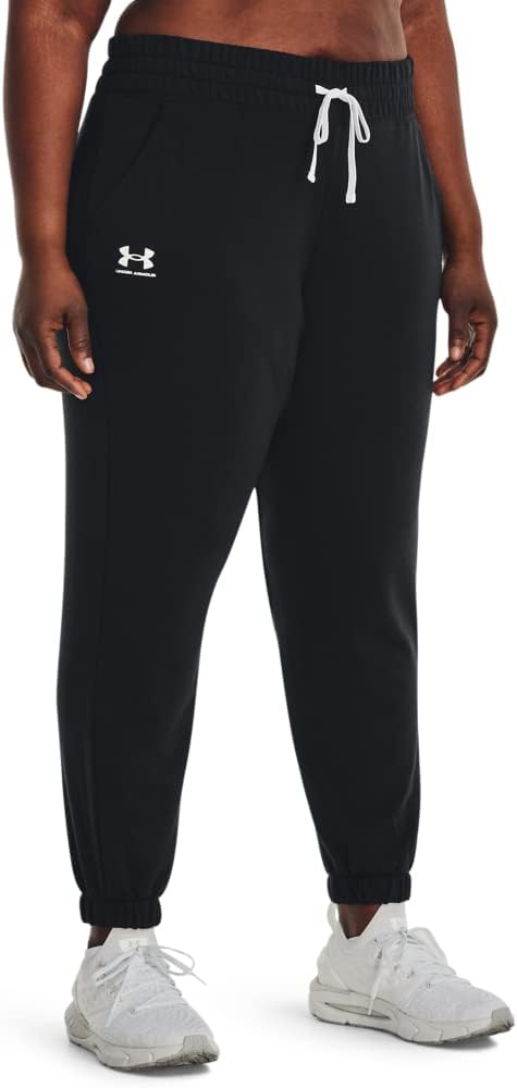 Женские джоггеры Under Armour Rival Terry, Black (001)/White
Женские джоггеры Under Armour Rival Terry, Black (001)/White