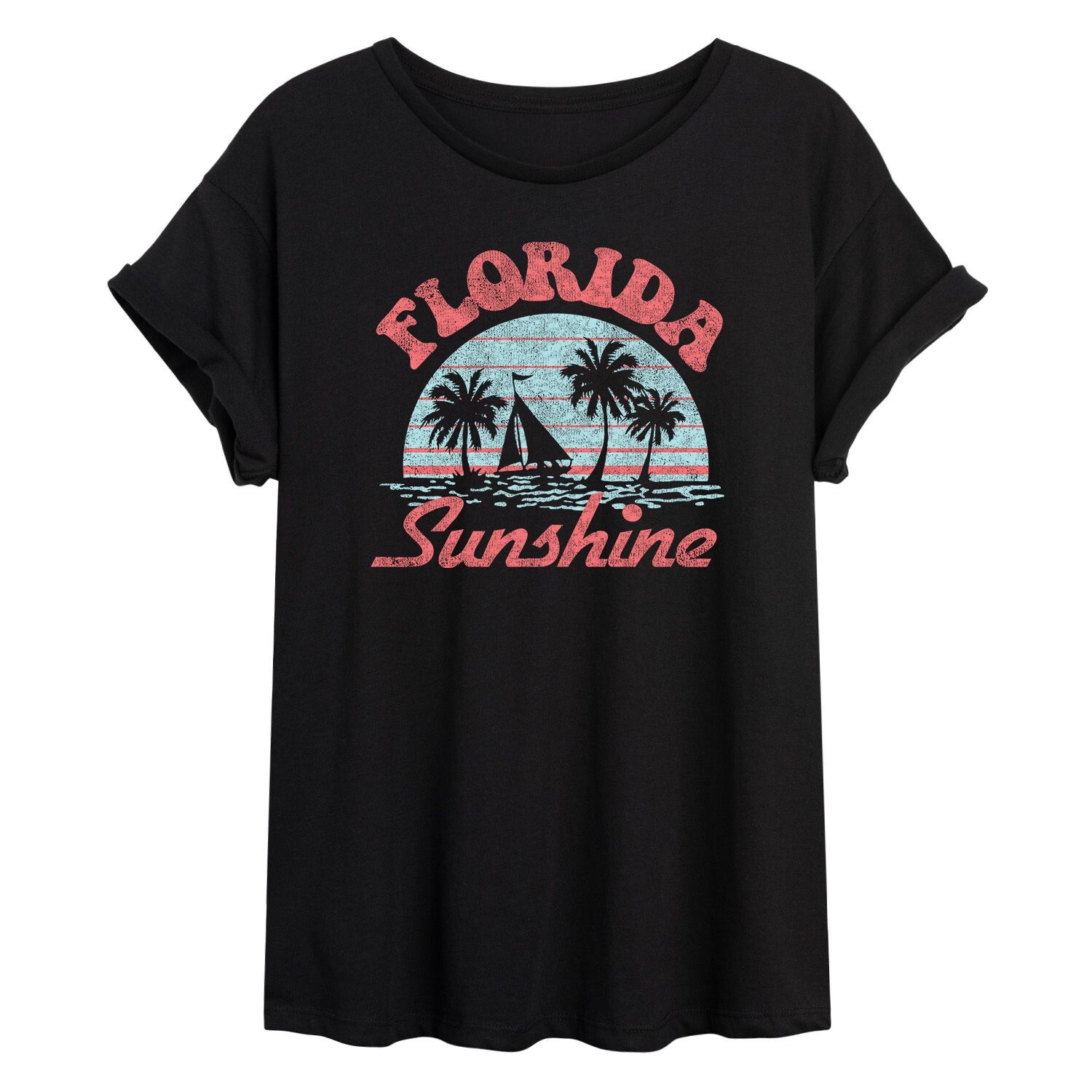 Футболка оверсайз с рисунком Florida Sunshine для юниоров Licensed Character
Футболка оверсайз с рисунком Florida Sunshine для юниоров Licensed Character