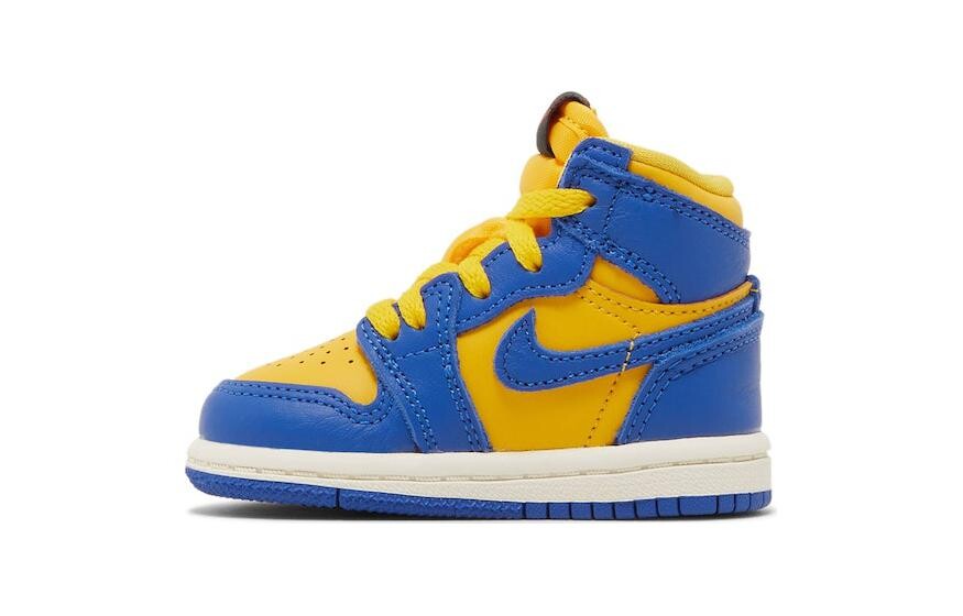 Jordan 1 Retro High OG Reverse Laney Game Royal и Varsity Maize (TD)
Jordan 1 Retro High OG Reverse Laney Game Royal и Varsity Maize (TD)