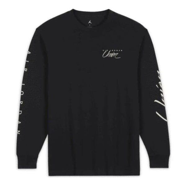 Футболка Air Jordan Long-Sleeve T-shirt x Union 'Black', черный
Футболка Air Jordan Long-Sleeve T-shirt x Union 'Black', черный