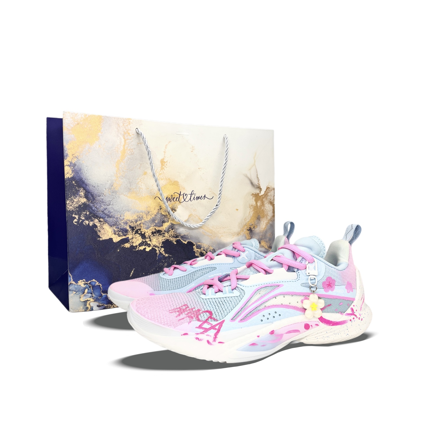 Li-Ning Li Ning Speed 10 Cushioning Slip Resistant Abrasion Resistant Low top Basketball Shoes мужские синие розовые
Li-Ning Li Ning Speed 10 Cushioning Slip Resistant Abrasion Resistant Low top Basketball Shoes мужские синие розовые