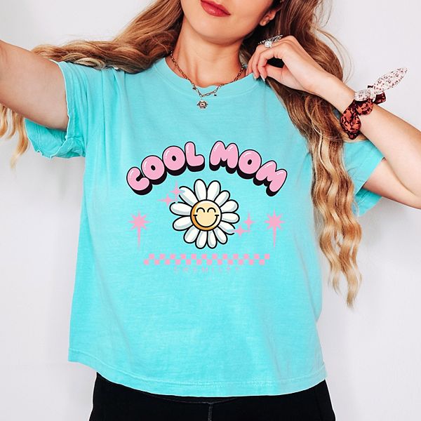 SWSmiley cool mom flower - женский укороченный топ Simply Sage Market, Chalky Mint
SWSmiley cool mom flower - женский укороченный топ Simply Sage Market, Chalky Mint