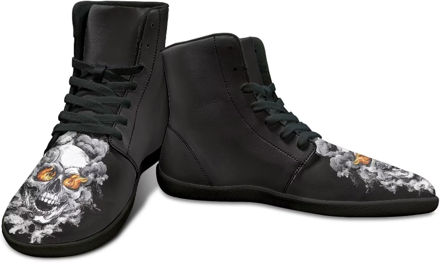 Мужские кроссовки из искусственной кожи PU, широкий носок, для ходьбы, высокие повседневные туфли, противоскользящие, с нулевым перепадом, спортивные кроссовки для взрослых, размеры US 5-14 Qoiuvncy, Smoke Skull
Мужские кроссовки из искусственной кожи PU, широкий носок, для ходьбы, высокие повседневные туфли, противоскользящие, с нулевым перепадом, спортивные кроссовки для взрослых, размеры US 5-14 Qoiuvncy, Smoke Skull