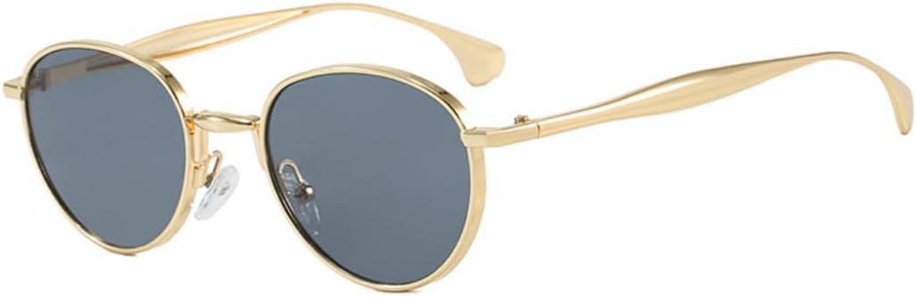 Винтажные круглые солнцезащитные очки для женщин и мужчин, роскошные дизайнерские солнцезащитные очки в стиле панк, популярные для активного отдыха, металлические солнцезащитные очки с защитой от УФ-излучения SZVVBKK, Gold Black
Винтажные круглые солнцезащитные очки для женщин и мужчин, роскошные дизайнерские солнцезащитные очки в стиле панк, популярные для активного отдыха, металлические солнцезащитные очки с защитой от УФ-излучения SZVVBKK, Gold Black