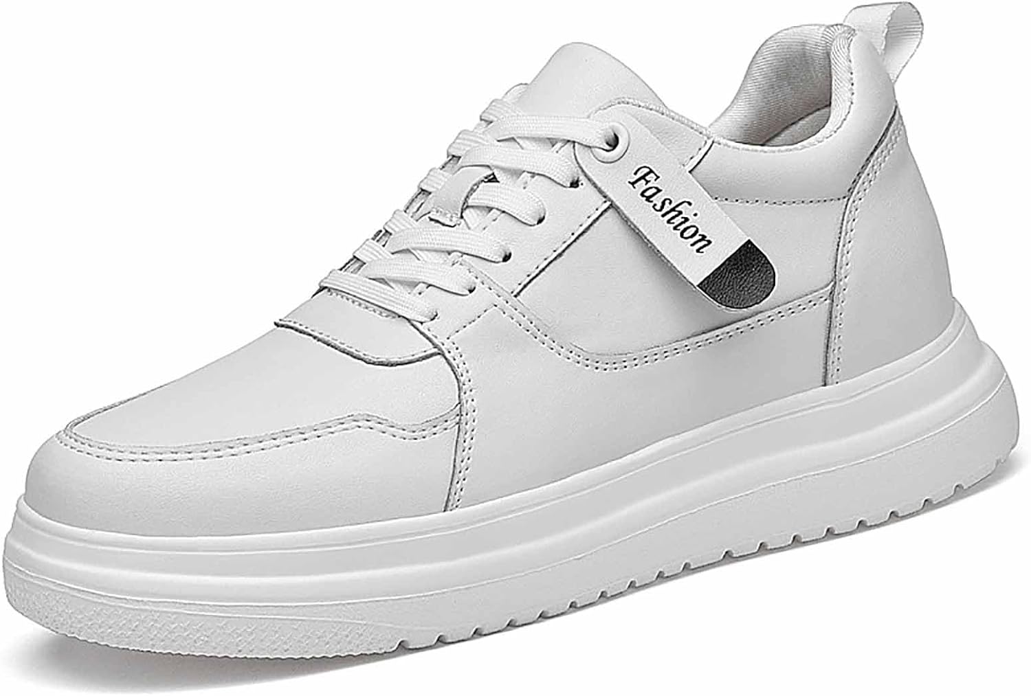 Мужские кроссовки из натуральной кожи для увеличения роста, повседневные с мягкой подошвой и круглым носком, на платформе, слипоны, наружные нескользящие амортизирующие беговые спортивные туфли Difaback, белый
Мужские кроссовки из натуральной кожи для увеличения роста, повседневные с мягкой подошвой и круглым носком, на платформе, слипоны, наружные нескользящие амортизирующие беговые спортивные туфли Difaback, белый