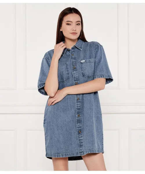 Джинсовое платье Guess Jeans, синий
Джинсовое платье Guess Jeans, синий