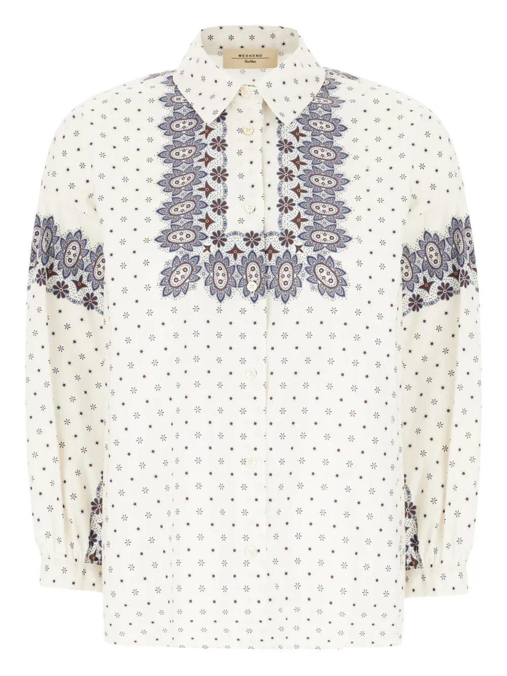 Рубашка с принтом пейсли и застежкой на пуговицы Weekend Max Mara, белый
Рубашка с принтом пейсли и застежкой на пуговицы Weekend Max Mara, белый