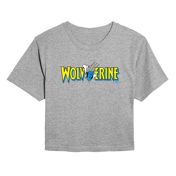 Футболка с логотипом Wolverine Claw Marvel, Heather Gray
Футболка с логотипом Wolverine Claw Marvel, Heather Gray