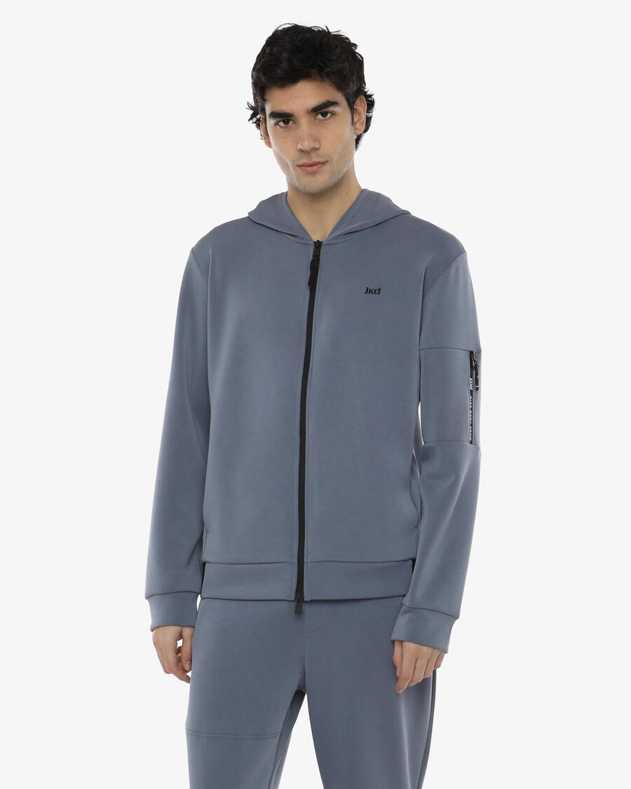 JAKED синяя мужская толстовка из синтетического материала для фитнеса
JAKED синяя мужская толстовка из синтетического материала для фитнеса