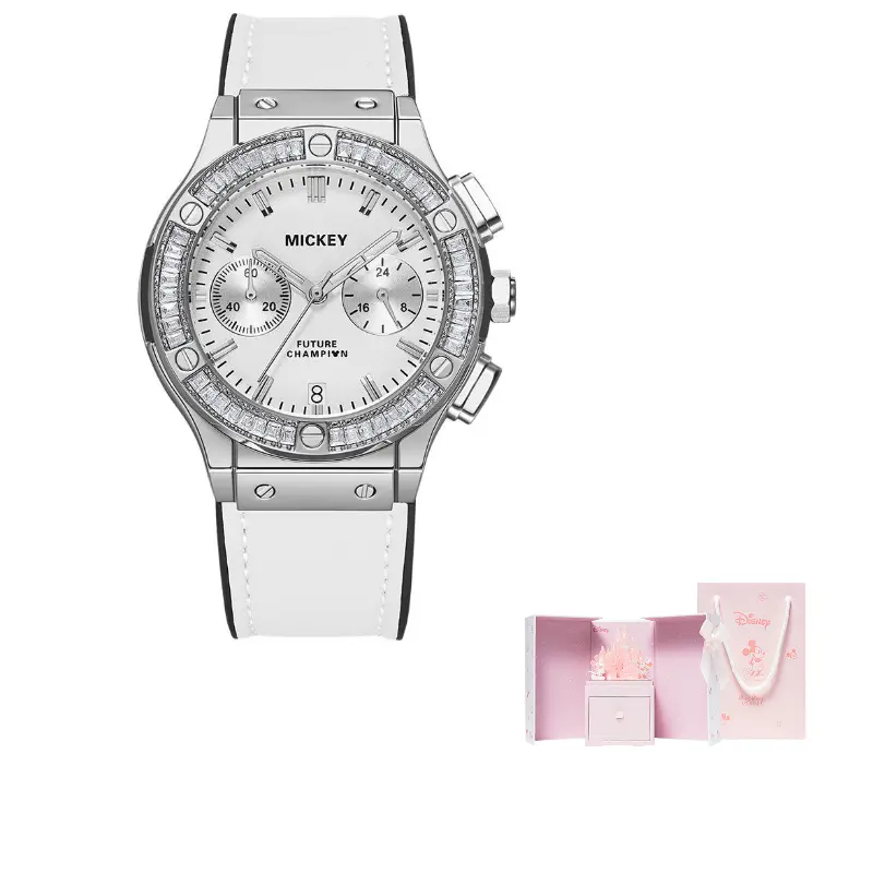 Женские часы с Микки Маусом Disney, mk-11687w
Женские часы с Микки Маусом Disney, mk-11687w