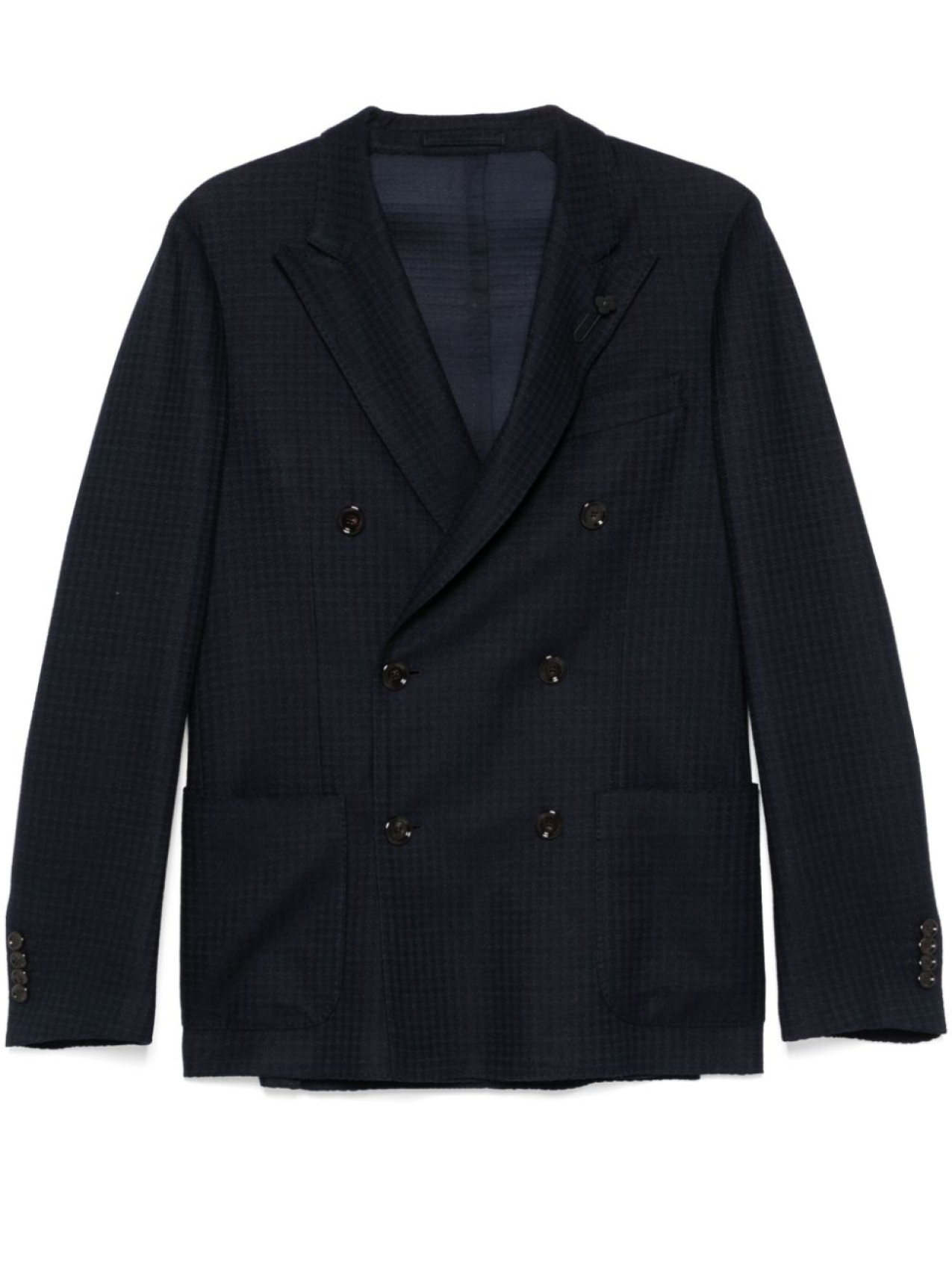 Lardini пиджак с брошью, синий
Lardini пиджак с брошью, синий