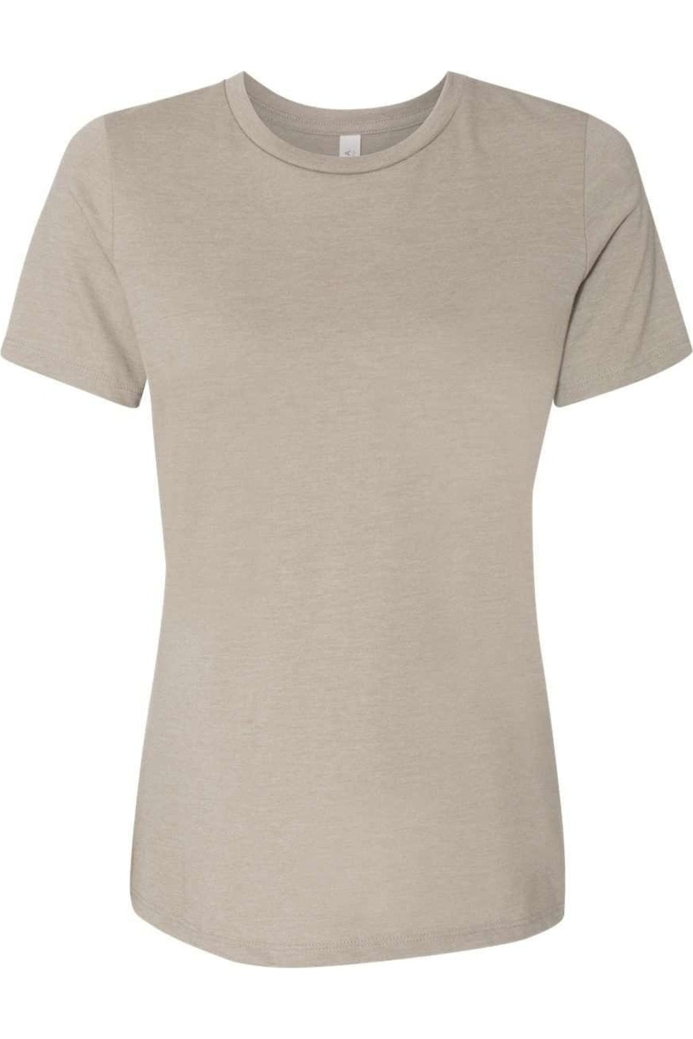 Женская свободная футболка BELLA + CANVAS Heather CVC, цвет heather stone 
Женская свободная футболка BELLA + CANVAS Heather CVC, цвет heather stone