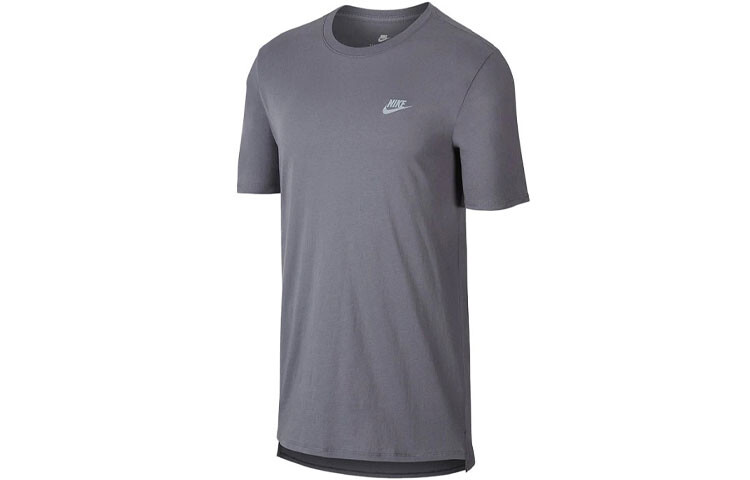 Футболка мужская серая Nike, серый 
Футболка мужская серая Nike, серый