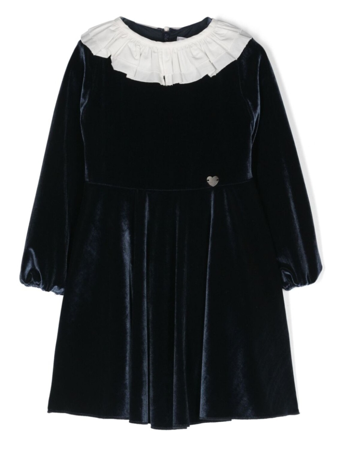 Monnalisa бархатное платье со съемным воротником, синий
Monnalisa бархатное платье со съемным воротником, синий