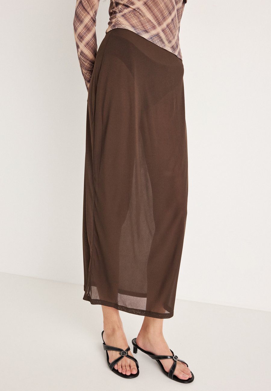 Юбка Gina Tricot SHEER MIDI SKIRT, Java /Brown
Юбка Gina Tricot SHEER MIDI SKIRT, Java /Brown