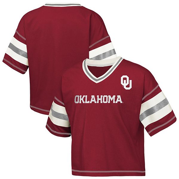 Детская футболка с V-образным вырезом Oklahoma Sooners crimson Outerstuff
Детская футболка с V-образным вырезом Oklahoma Sooners crimson Outerstuff