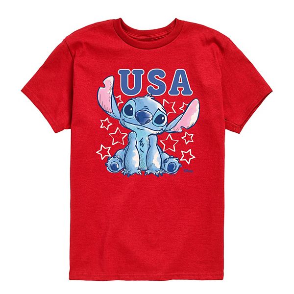 Футболка с принтом Lilo & Stitch USA для мальчиков 8-20 Disney, Red
Футболка с принтом Lilo & Stitch USA для мальчиков 8-20 Disney, Red