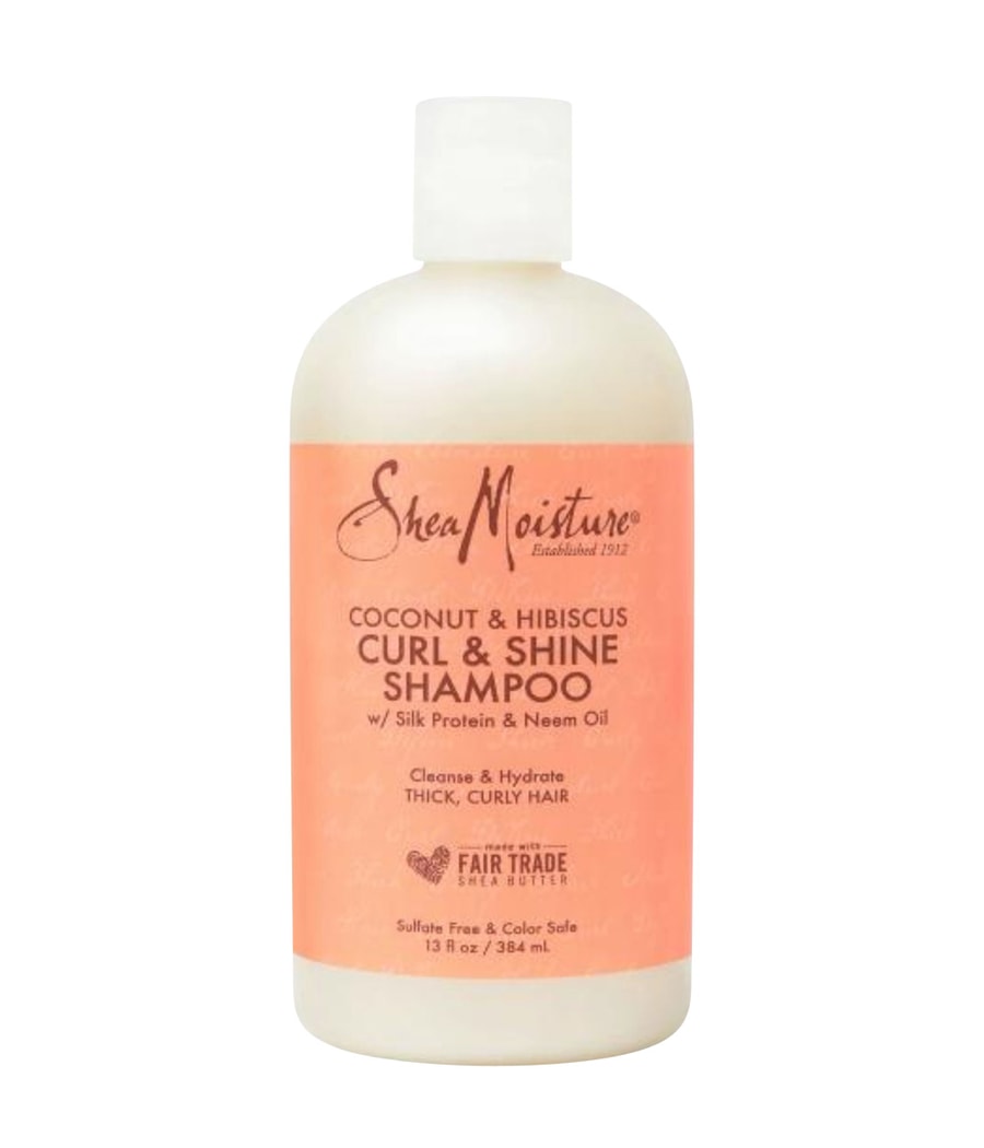 Шампунь для волос Shea Moisture Coconut & Hibiscus Curl and Shine Shampoo, 384 ml
Шампунь для волос Shea Moisture Coconut & Hibiscus Curl and Shine Shampoo, 384 ml