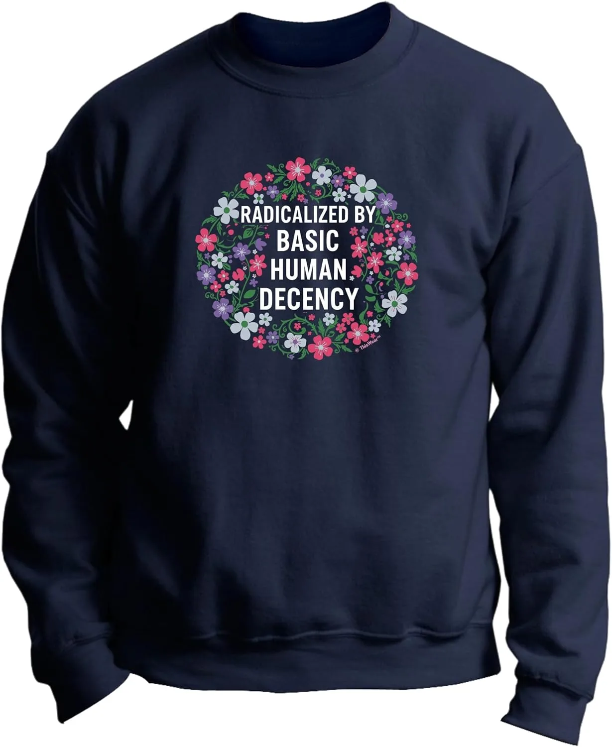 ThisWear Radicalized By Basic Human Decency лонгслив
ThisWear Radicalized By Basic Human Decency лонгслив