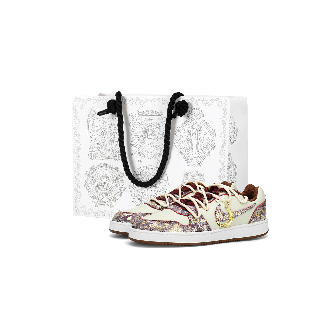 Nike EBERNON Red Gold Shopping Bag Абразивостойкие низкие кроссовки для скейтбординга Unisex Gold
Nike EBERNON Red Gold Shopping Bag Абразивостойкие низкие кроссовки для скейтбординга Unisex Gold