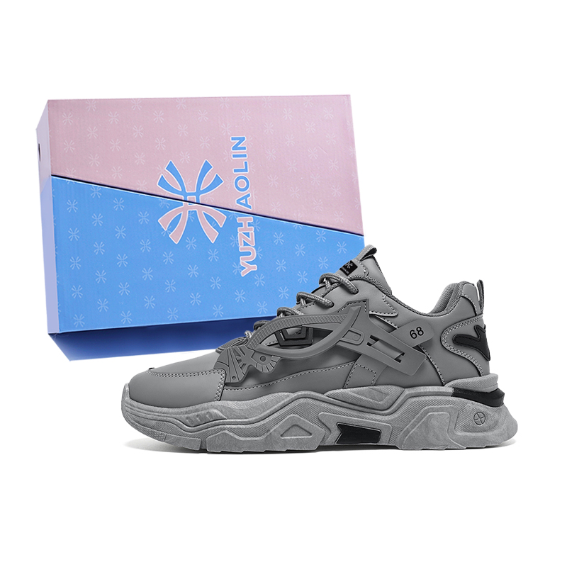 YUZHAOLIN Антискользящие износостойкие массивные низкие кроссовки мужские серые {Коробка}, цвет Gray {Box}
YUZHAOLIN Антискользящие износостойкие массивные низкие кроссовки мужские серые {Коробка}, цвет Gray {Box}