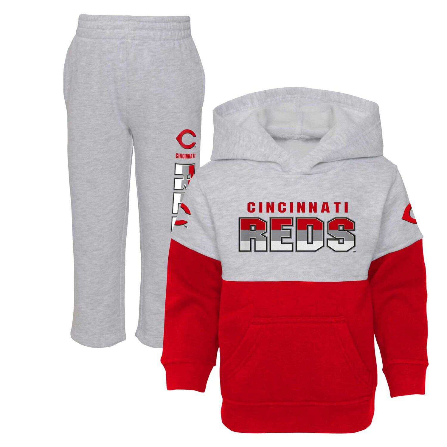 Комплект из двух предметов Playmaker Toddler Red/Heather Grey Cincinnati Reds Outerstuff
Комплект из двух предметов Playmaker Toddler Red/Heather Grey Cincinnati Reds Outerstuff