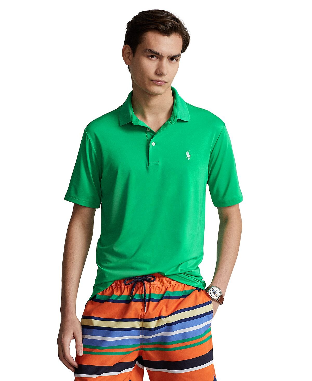 Мужская рубашка-поло классического кроя Performance Polo Ralph Lauren
Мужская рубашка-поло классического кроя Performance Polo Ralph Lauren