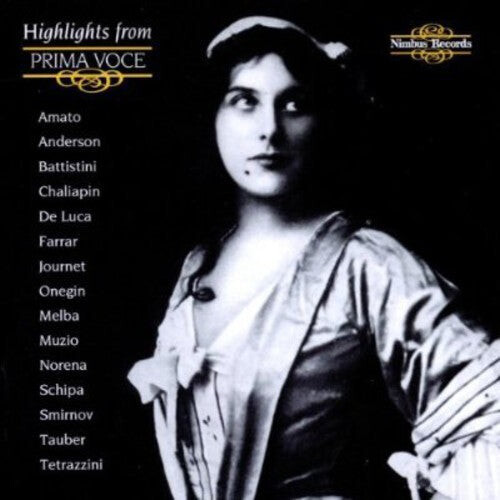 CD диск Highlights From Prima Voce / Various: Highlights from Prima Voce / Various
CD диск Highlights From Prima Voce / Various: Highlights from Prima Voce / Various