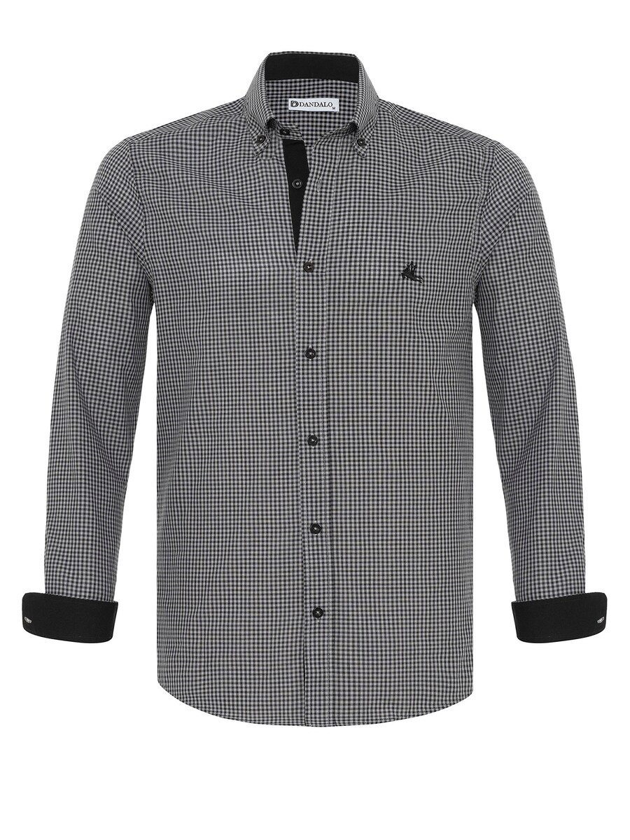 Рубашка обычного кроя на пуговицах Dandalo Luciano, цвет Grey/Black
Рубашка обычного кроя на пуговицах Dandalo Luciano, цвет Grey/Black