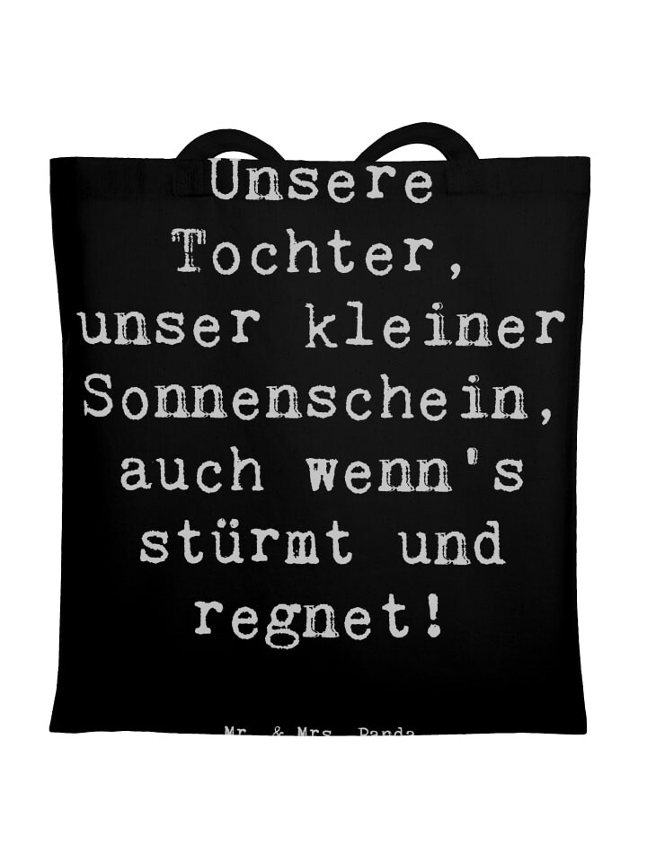 Сумка для переноски Mr & Mrs Panda Tochter Sonnenschein, черный
Сумка для переноски Mr & Mrs Panda Tochter Sonnenschein, черный