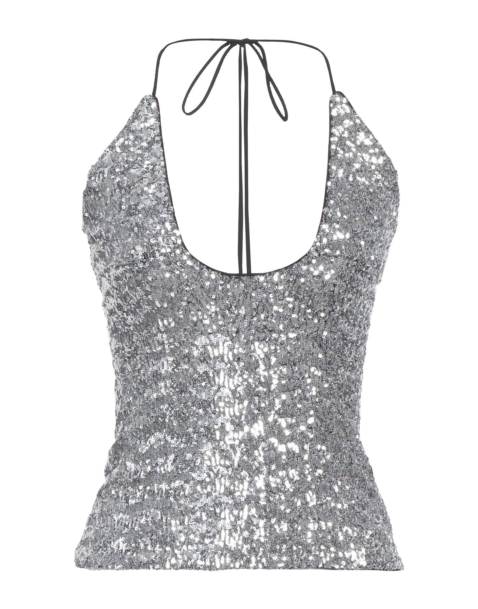 Топ The Attico, серебряный
Топ The Attico, серебряный