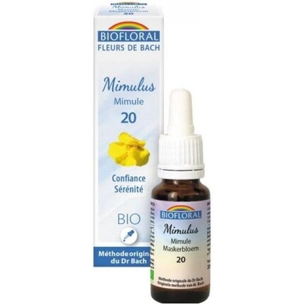 Biofloral Mimulus Floral Elixir 20ml
Biofloral Mimulus Floral Elixir 20ml