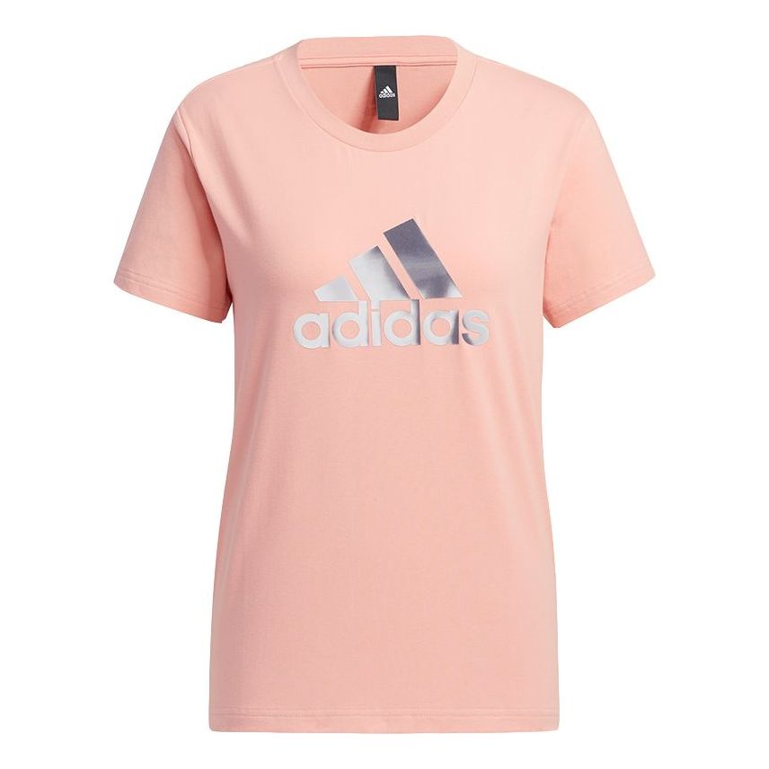Футболка (WMNS) adidas Fi Foil Tee Printing Round Neck Sports Short Sleeve Pink T-Shirt GP0700 
Футболка (WMNS) adidas Fi Foil Tee Printing Round Neck Sports Short Sleeve Pink T-Shirt GP0700