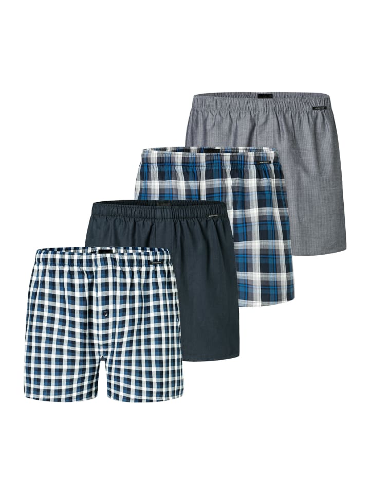 Трусы боксеры Schiesser, цвет blau/grau/dunkelblau
Трусы боксеры Schiesser, цвет blau/grau/dunkelblau