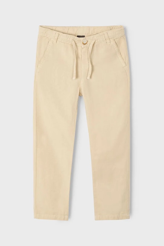Детские брюки с добавлением льна Mayoral, бежевый
Детские брюки с добавлением льна Mayoral, бежевый