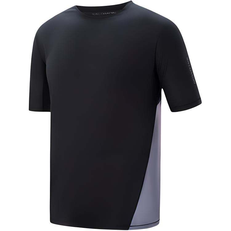 SALOMON Футболка мужская pitch black/gray blue
SALOMON Футболка мужская pitch black/gray blue