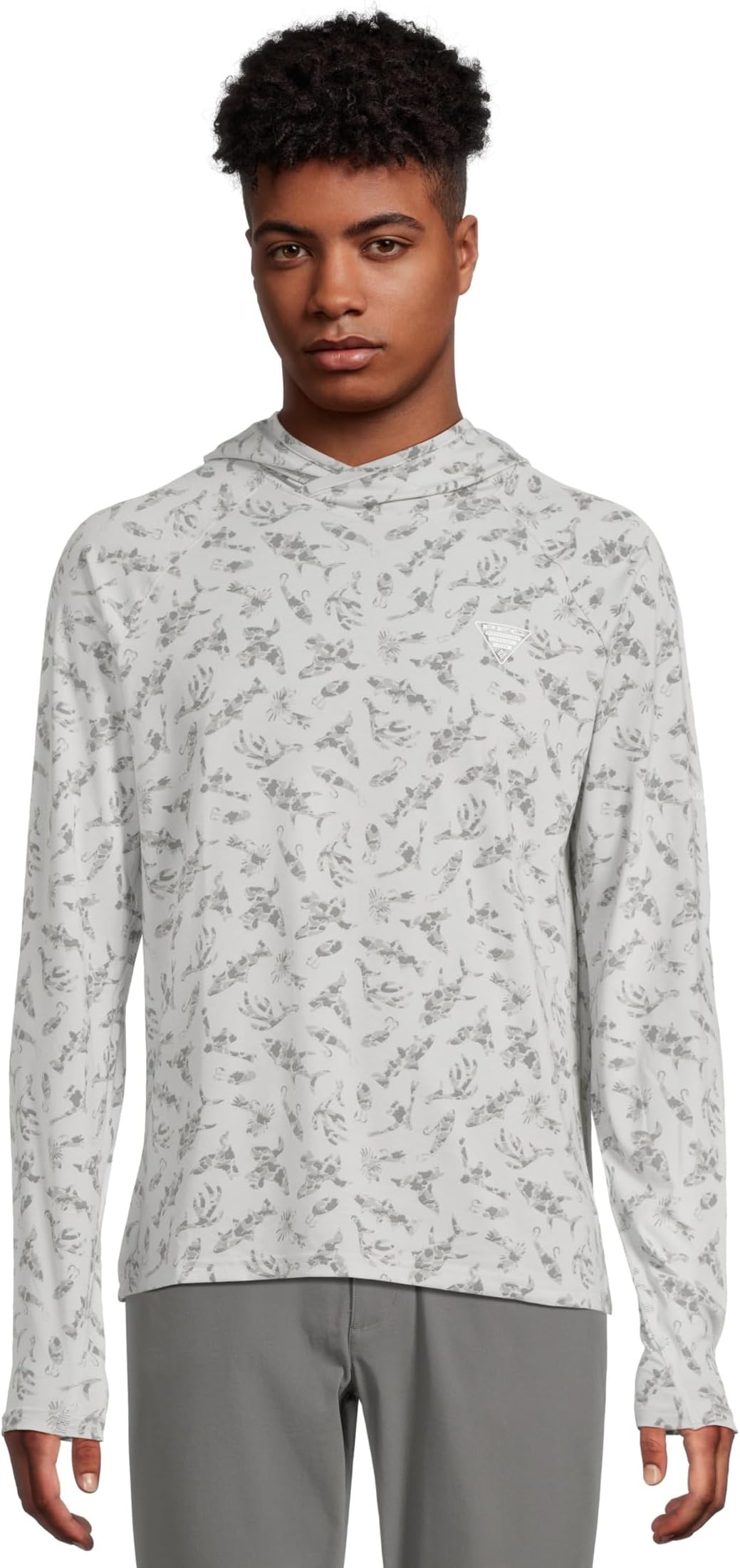 Мужская толстовка с капюшоном PFG Uncharted Columbia, Cool Grey Huntfish
Мужская толстовка с капюшоном PFG Uncharted Columbia, Cool Grey Huntfish