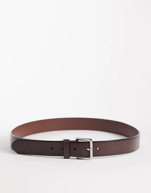 Коричневый ремень из 100% кожи Mango
Коричневый ремень из 100% кожи Mango