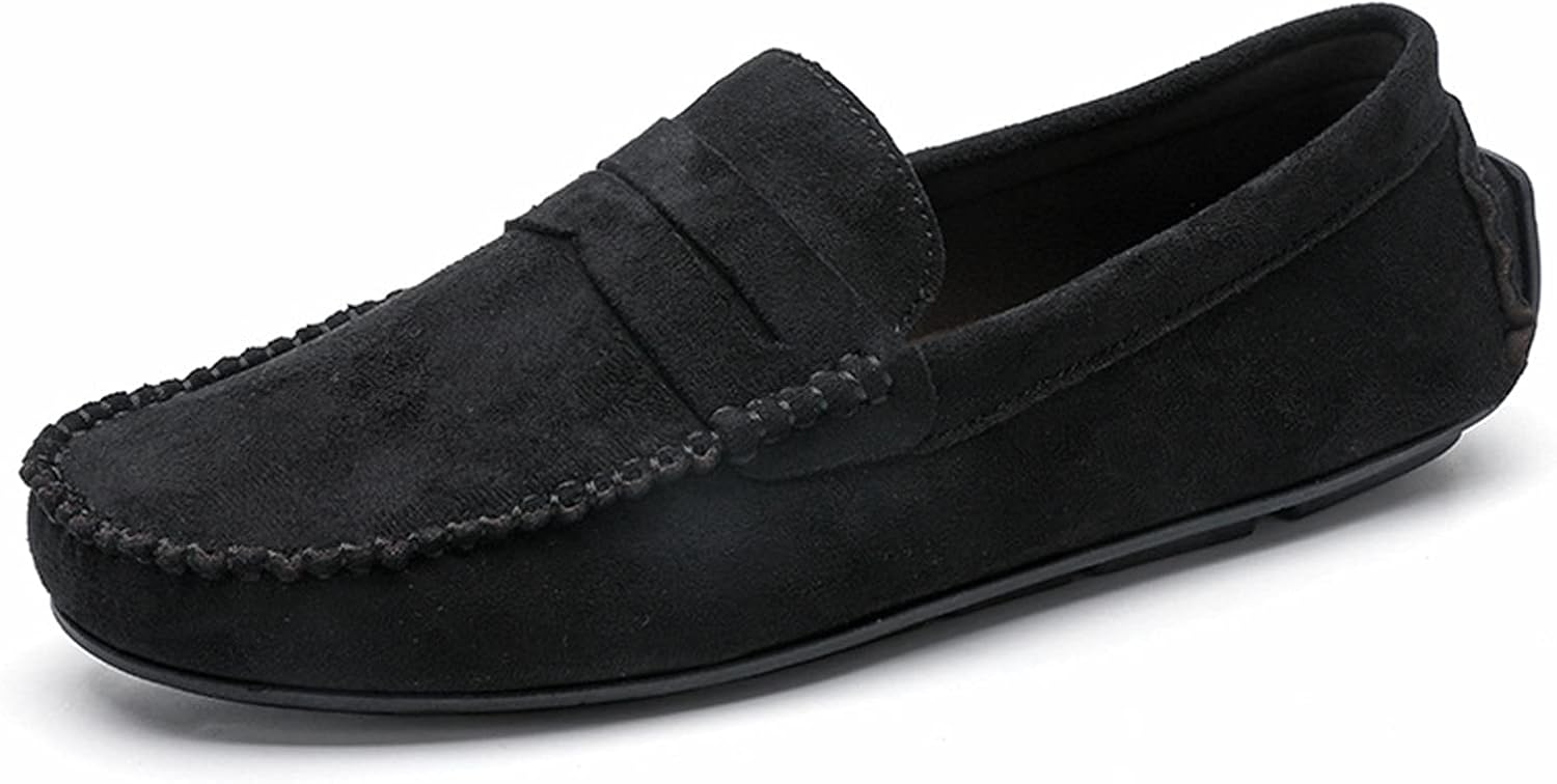 Мокасины HOOENG для мужчин, замшевая верхняя часть, стиль пенни-лоафер, с декоративной строчкой, круглый носок, плоская подошва, устойчивая, удобная, гибкая, мягкая, повседневная, без шнуровки (Цвет: серый, Размер: 8.5)
Мокасины HOOENG для мужчин, замшевая верхняя часть, стиль пенни-лоафер, с декоративной строчкой, круглый носок, плоская подошва, устойчивая, удобная, гибкая, мягкая, повседневная, без шнуровки (Цвет: серый, Размер: 8.5)