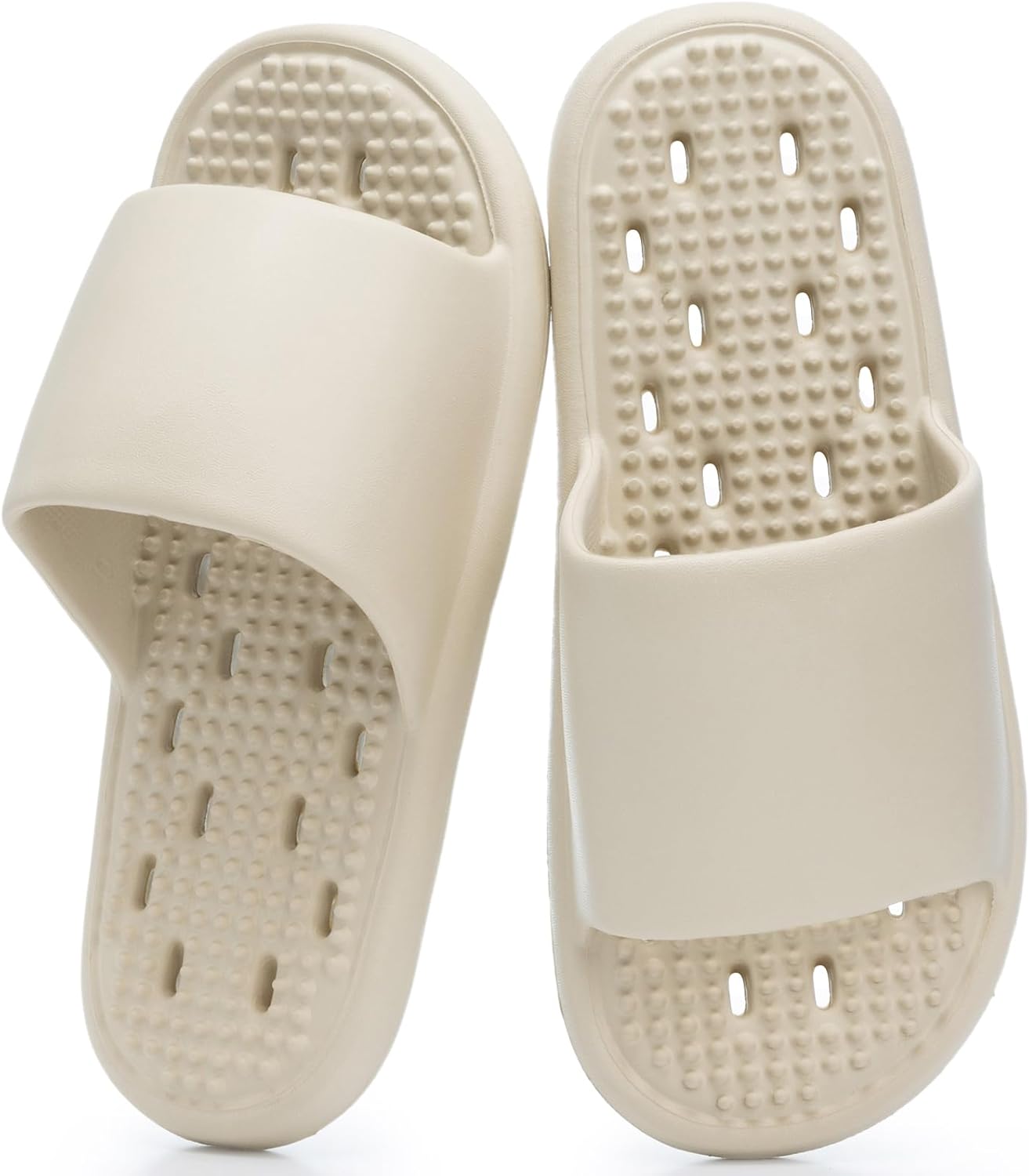 Душевые тапочки GOEWY с дренажными отверстиями, массажными гранулами для женщин и мужчин, для спортзала, душа, сандалии для ванной и пляжа, быстро сохнущие, легкие, противоскользящие, хаки
Душевые тапочки GOEWY с дренажными отверстиями, массажными гранулами для женщин и мужчин, для спортзала, душа, сандалии для ванной и пляжа, быстро сохнущие, легкие, противоскользящие, хаки