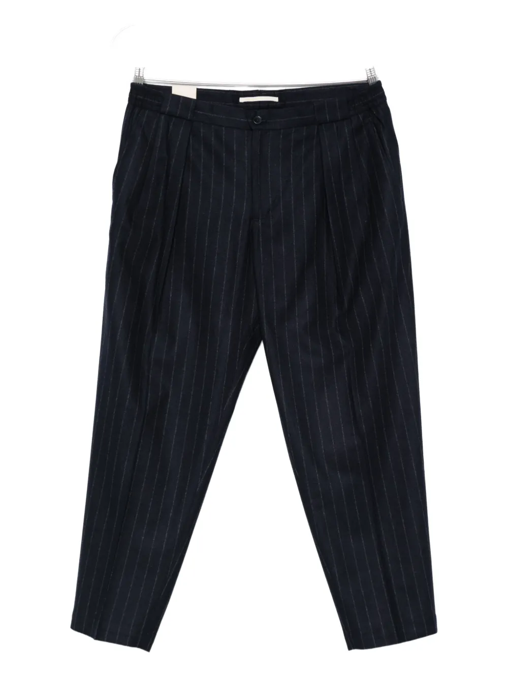 Брюки в тонкую полоску со складками Briglia 1949, синий
Брюки в тонкую полоску со складками Briglia 1949, синий