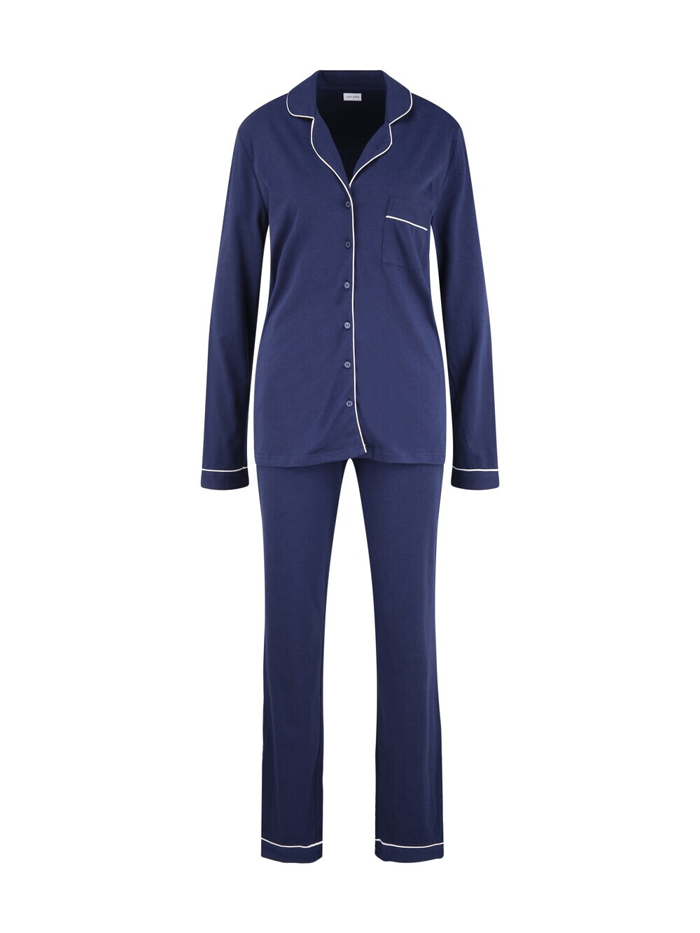 Пижама Lascana, темно-синий
Пижама Lascana, темно-синий