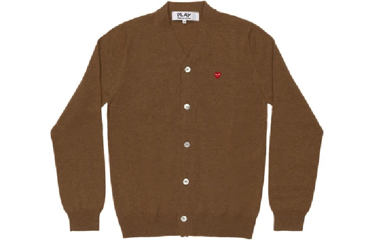 CDG Play Мужской свитер коричневый
CDG Play Мужской свитер коричневый