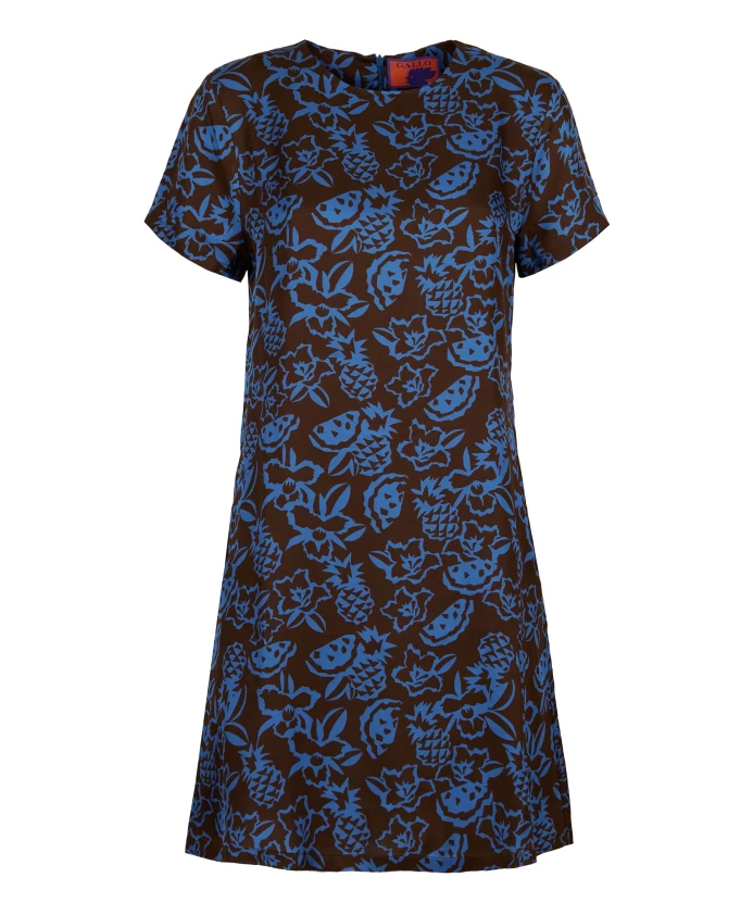 Короткое платье с короткими рукавами для женщин в коричневых тонах. Gallo, мультиколор
Короткое платье с короткими рукавами для женщин в коричневых тонах. Gallo, мультиколор